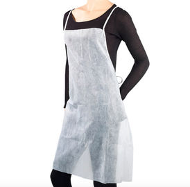 China Medical Health Light Duty Disposable Surgical Aprons For Hospital / Beauty Salon supplier