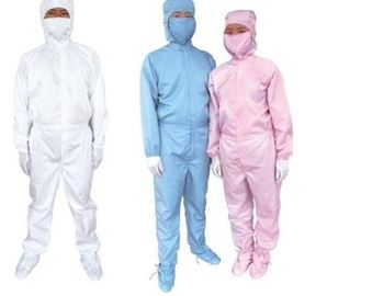China Breathable Nonwoven SMS Fabric Disposable Coverall Suit Workwear With Hood supplier